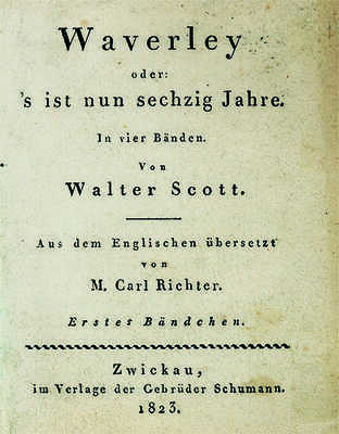 [Скотт В. Уэверли, или шестьдесят лет назад.] 1823.